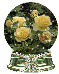 globe roses jaunes